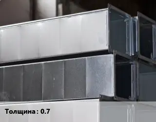 Прямоугольный воздуховод 0.7